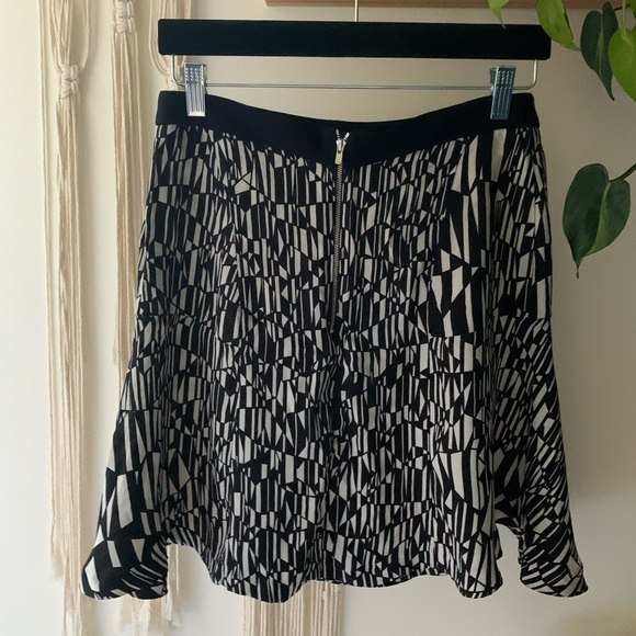 Sandro paris black and white mini skirt - Picture 2 of 7